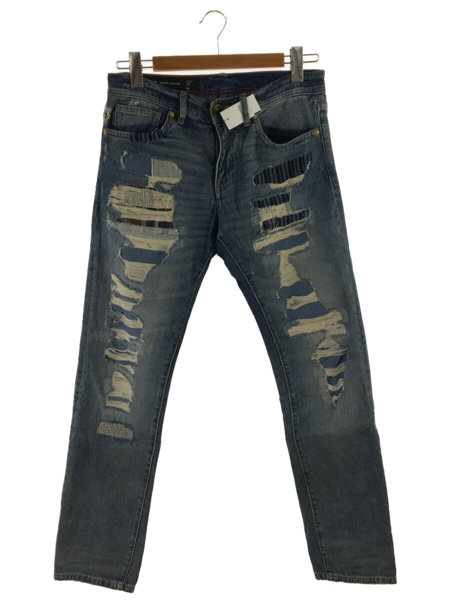 【中古】ARMANI EXCHANGE◆ボトム/30/コットン/BLU/3YZJ16 Z1AEZ【メンズウェア】