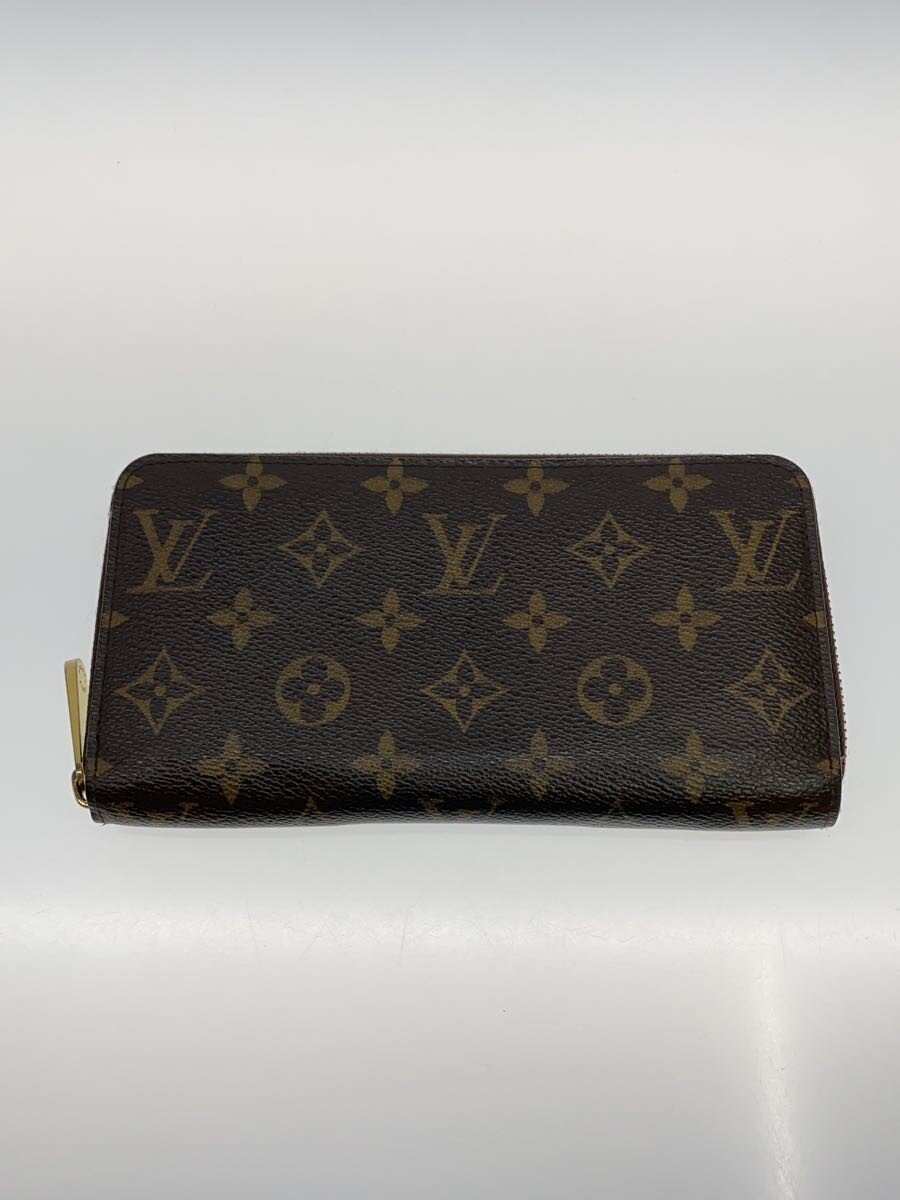 Rakuten - 【中古】LOUIS VUITTON◆1)ジッピー・ウォレット_モノグラム・キャンバス/ブラウン/レディース【服飾雑貨他】