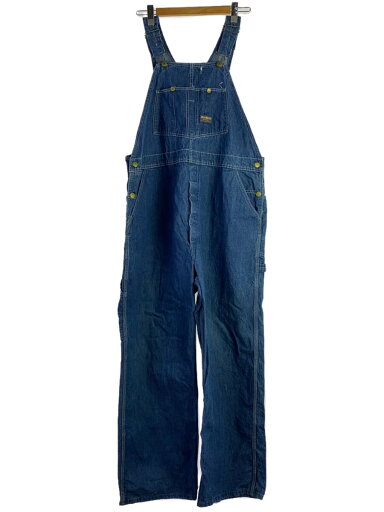 【中古】OshKosh◆60s/ユニオンチケット付バックタグ/12刻印/オーバーオール/FREE/デニム/IDG【メンズウェア】 【中古】OshKosh◆60s/ユニオンチケット付バックタグ/12刻印/オーバーオール/FREE/デニム/IDG【メンズウェア】