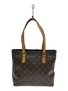 【中古】LOUIS VUITTON◆カバ・ピアノ_モノグラム・キャンバス/バッグ/レザー/BRW/M51148//【バッグ】(4)