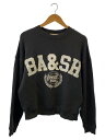 【中古】BA&SH◆スウェット/1/コットン/BLK【レディースウェア】