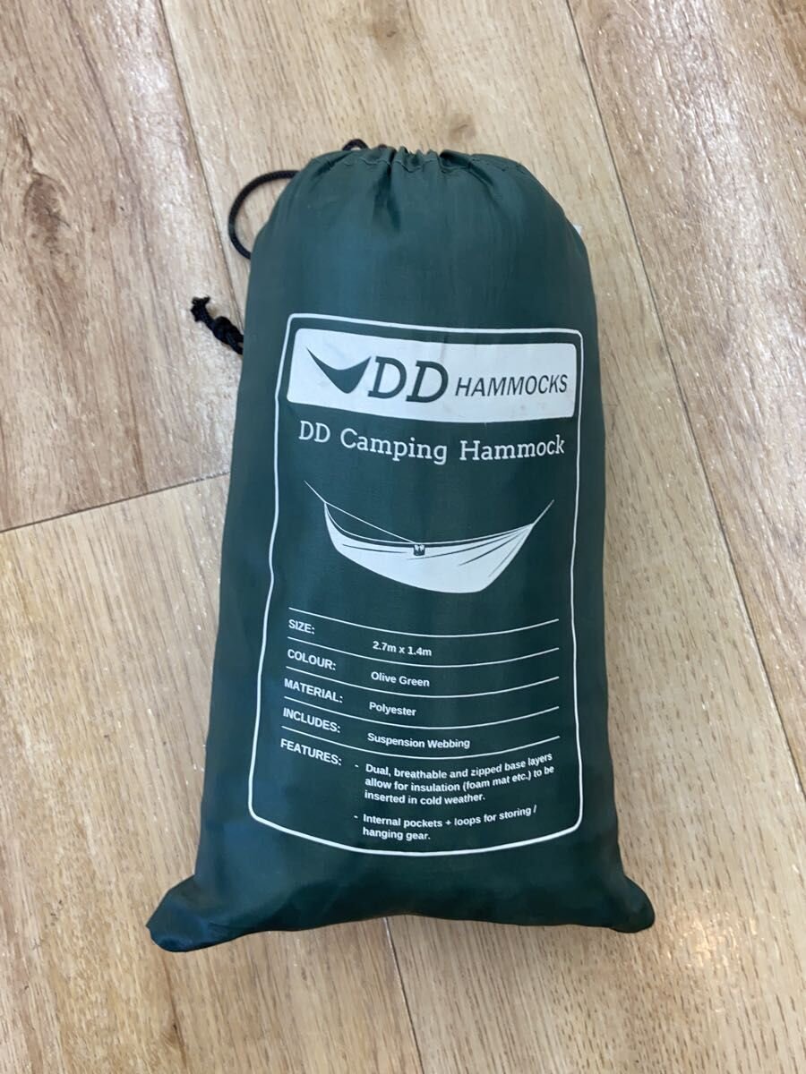 【中古】DD Hammocks JAPAN◆キャンプ用品その他/KHK/カーキ/ハンモック/ディーディーハンモックスジャ..