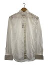 【中古】LEAF FOR GROOM/長袖シャツ/M/コットン/ホワイト【メンズウェア】