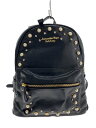 【中古】Samantha Vega◆リュック/レザー/BLK【バッグ】