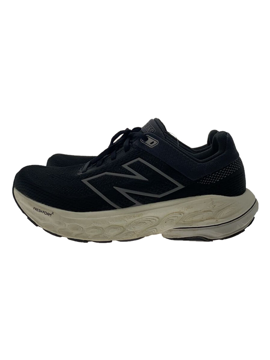 【中古】NEW BALANCE◆ローカットスニーカー/26.5cm/BLK/M860K14【シューズ】