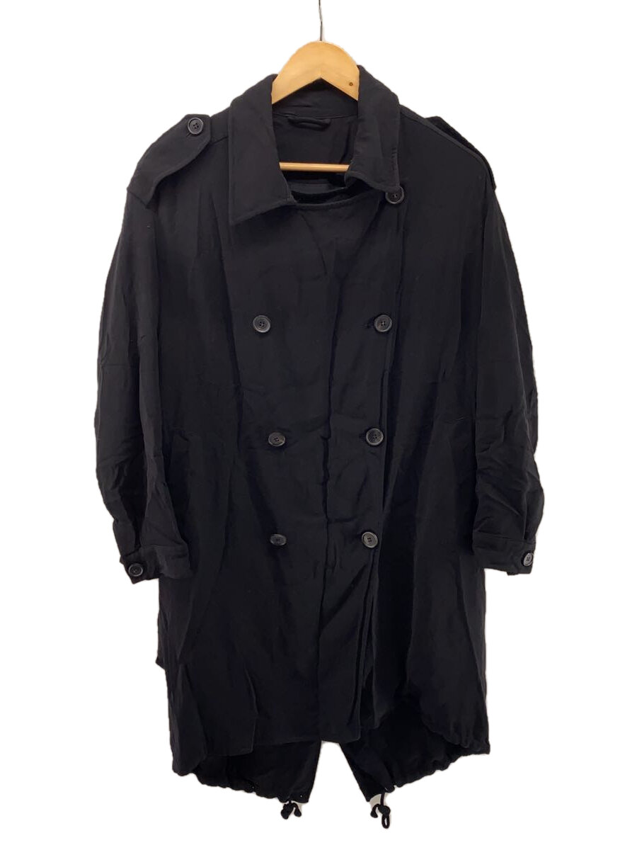 【中古】ALLSAINTS◆コート/M/レーヨン/BLK/WO042L【レディースウェア】
