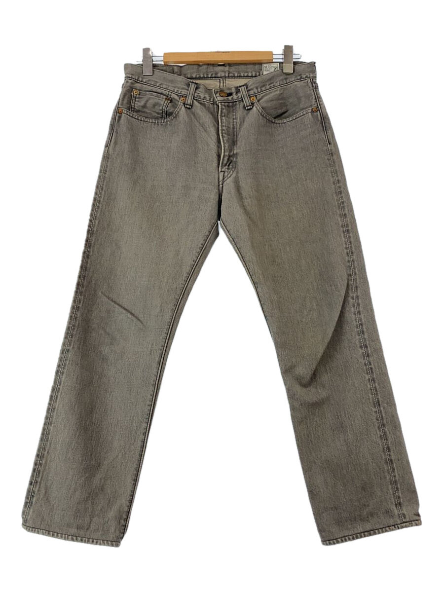 【中古】orSlow◆ボトム/3/コットン/GRY/107【メンズウェア】