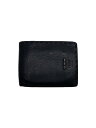 【中古】FENDI◆2つ折り財布/レザー/BLK/無地/メンズ【服飾雑貨他】