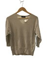 【中古】UNITED ARROWS green label relaxing◆セーター(薄手)/--/レーヨン/CRM/無地/3613-119-2204【メンズ...