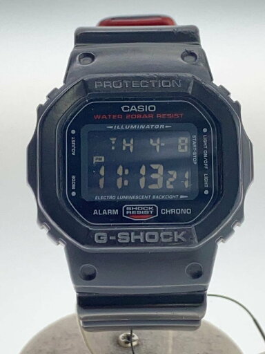 【中古】CASIO◆クォーツ腕時計・G-SHOCK/デジタル/ラバー/BLK/BLK【服飾雑貨他】 【中古】CASIO◆クォーツ腕時計・G-SHOCK/デジタル/ラバー/BLK/BLK【服飾雑貨他】