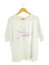 【中古】Disney◆90s/Tシャツ/コットン/WHT/ティンカーベル//【メンズウェア】