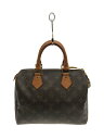【中古】LOUIS VUITTON◆M41528/1)スピーディ25_モノグラム・キャンバス_BRW/PVC/BRW//【バッグ】(4)
