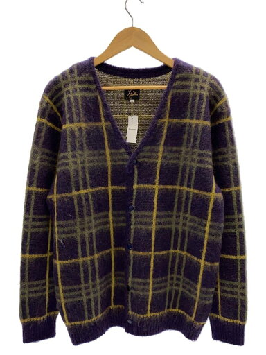 【中古】Needles◆20AW/Mohair Cardigan/カーディガン(厚手)/L/モヘア/PUP/チェック/HM272【メンズウェア】 【中古】Needles◆20AW/Mohair Cardigan/カーディガン(厚手)/L/モヘア/PUP/チェック/HM272【メンズウェア】