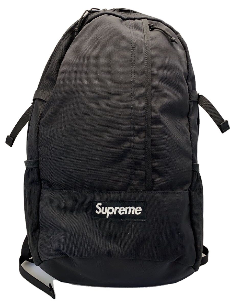 SUPREME - 【中古】Supreme◆リュック/--/BLK/18ss Backpack//【バッグ】