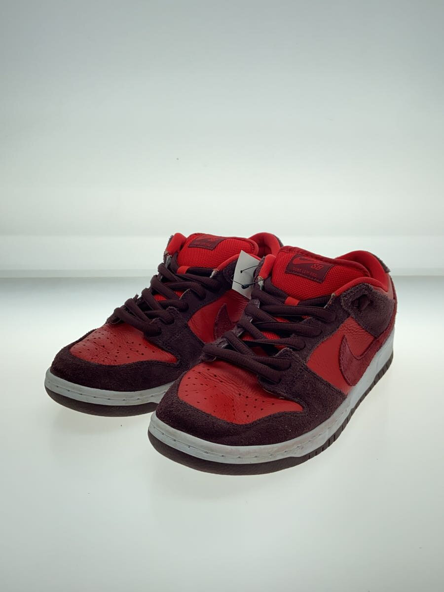 【中古】NIKE◆DUNK LOW PRO_ダンク ロー プロ/27cm/RED【シューズ】