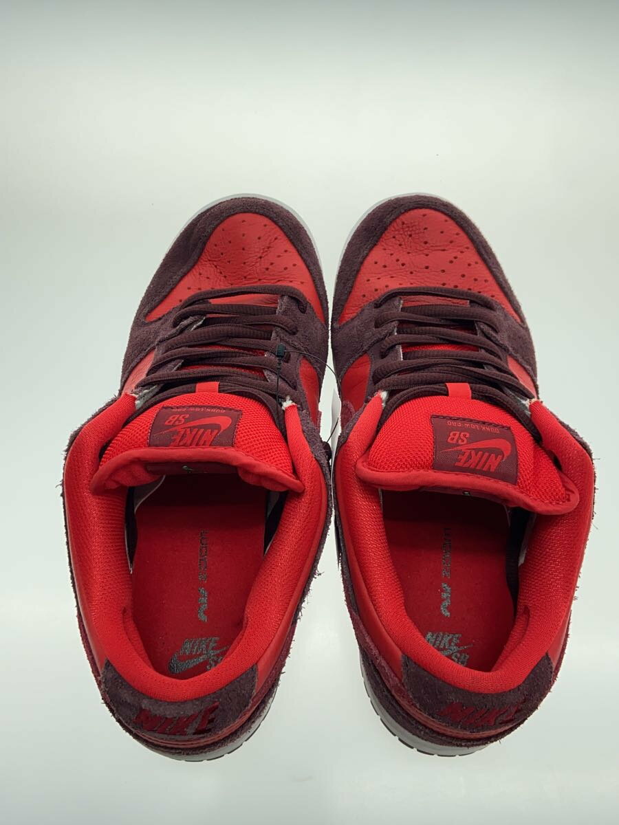 【中古】NIKE◆DUNK LOW PRO_ダンク ロー プロ/27cm/RED【シューズ】