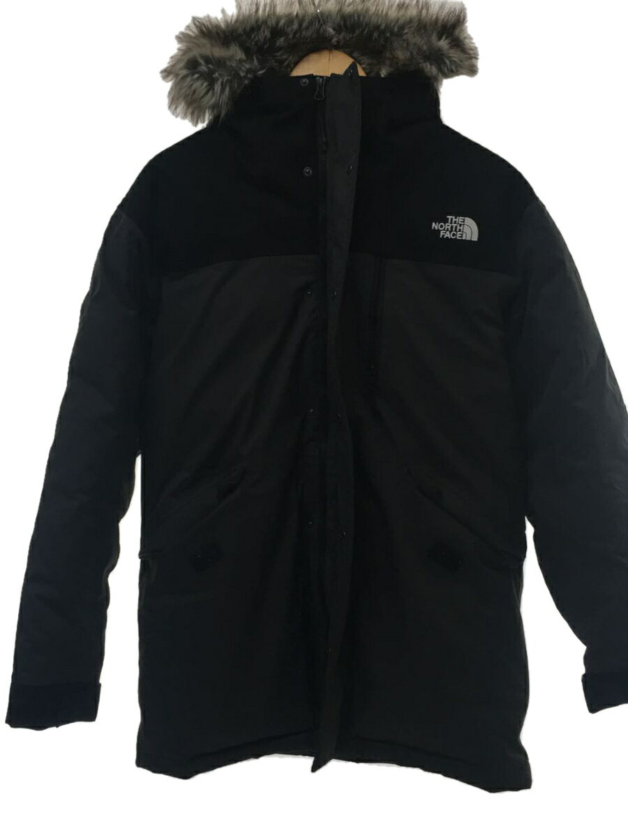 【中古】THE NORTH FACE◆コート/M/ナイロン/BLK【レディースウェア】