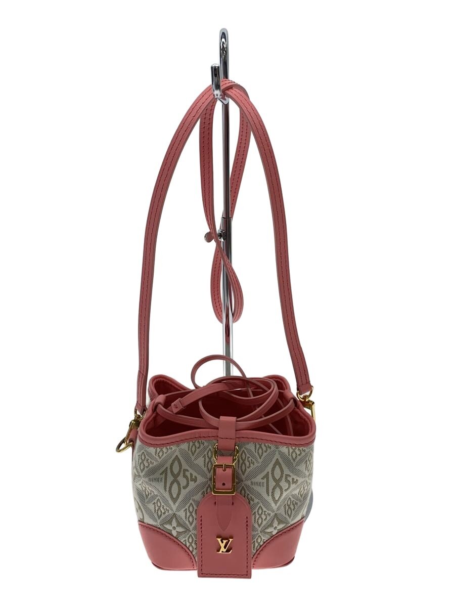 LOUIS VUITTON - 【中古】LOUIS VUITTON◆ノエ・パース_モノグラム・ジャガード_Since1854/キャンバス/GRY//【バッグ】