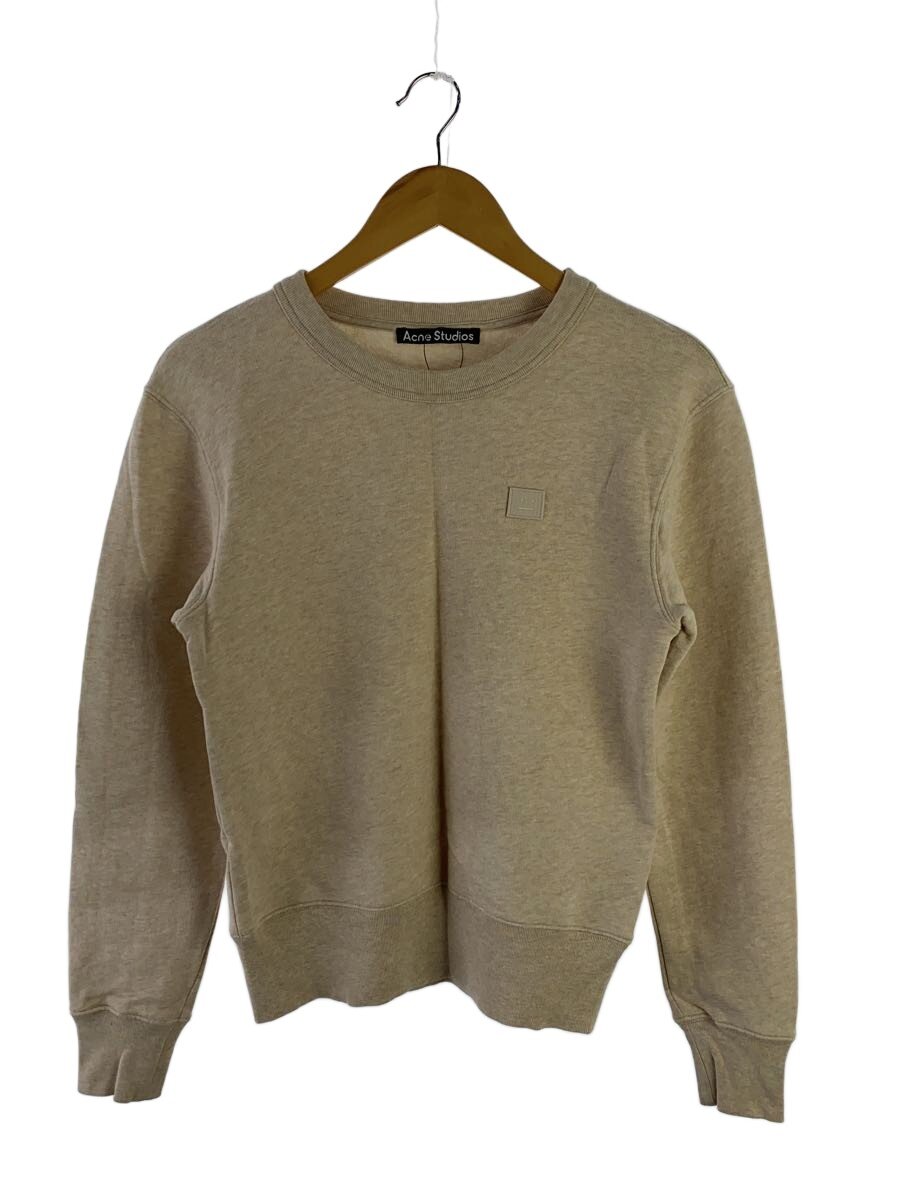 【中古】Acne Studios(Acne)◆スウェット/XXS/コットン/BEG/無地/FA-WN-SWEA000002【レディースウェア】