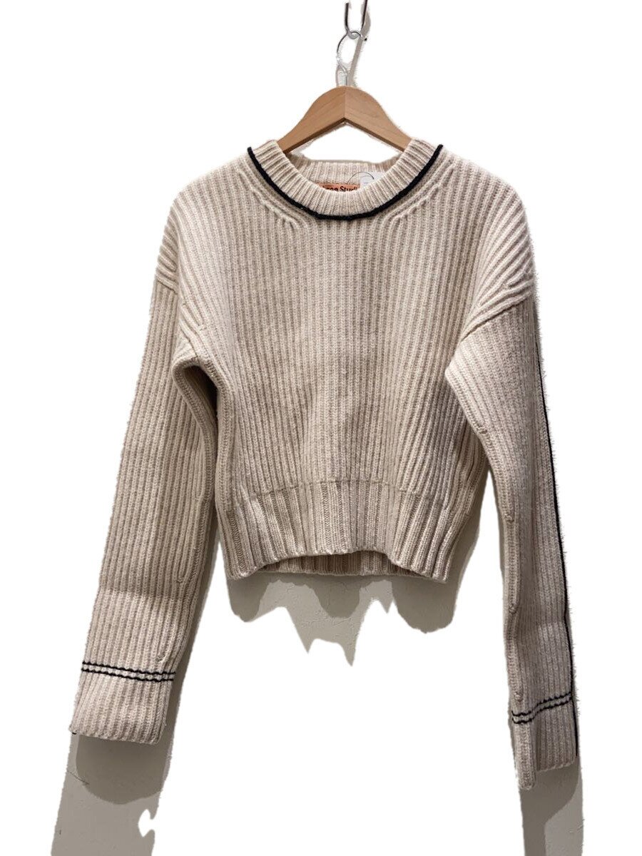 【中古】Acne Studios(Acne)◆ニット・セーター(厚手)/M/ウール/CRM/FN-WN-KINT000376//【レディースウェア】