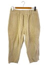 【中古】JOURNAL STANDARD LUXE◆ボトム/M/コーデュロイ/CRM/クリーム/ジャーナルスタンダード//【レディースウェア】