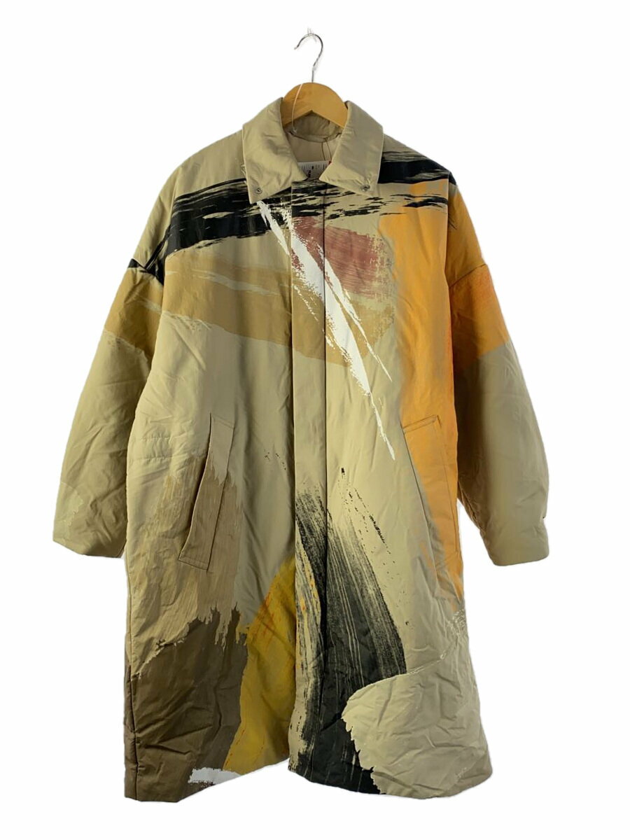 【中古】AMERI◆LOUISE PAINT COAT/S/ナイロン/BEG/0224207811060/タグ付き【レディースウェア】