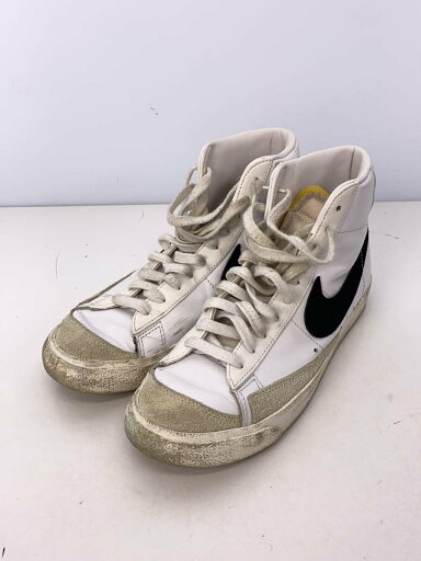 【中古】NIKE◆BLAZER MID 77 VNTG/ブレーザーミッドビンテージ/ホワイト/BQ6806-100/26cm/W//【シューズ】
