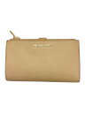 【中古】MICHAEL KORS◆財布/--/BEG/無地/レディース/35F8GTVW0L【服飾雑貨他】