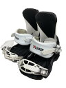 【中古】salomon◆DISTRICT/スノーボードバインディング/M/WHT【スポーツ】