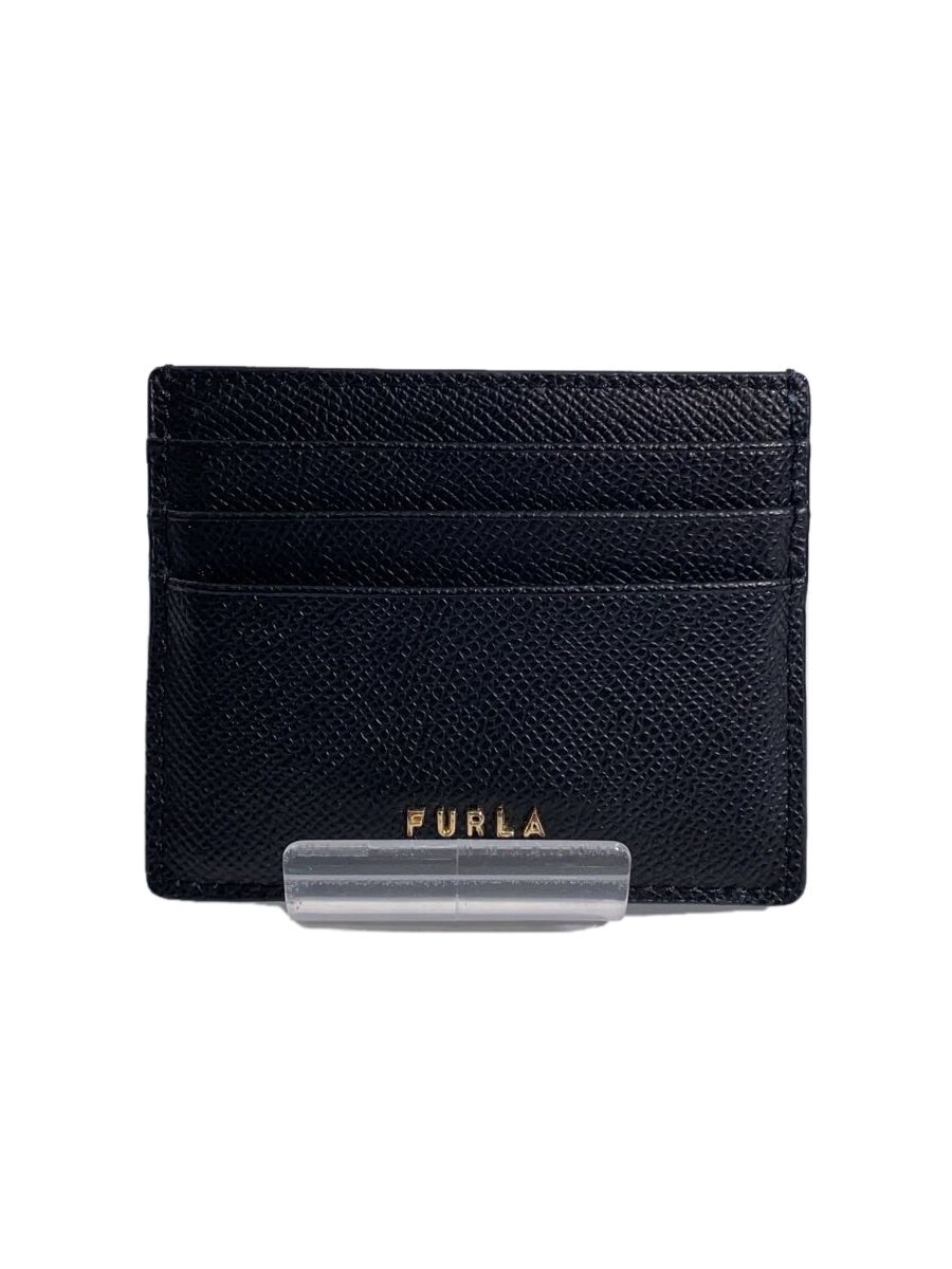 【中古】FURLA◆カードケース/レザー