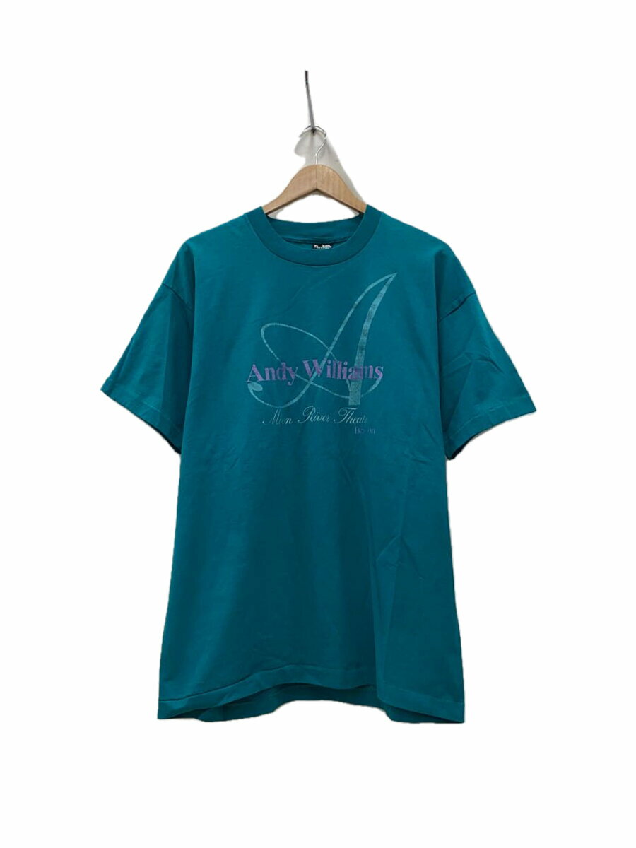 【中古】FRUIT OF THE LOOM◆90s/Andy Williams/USA製/Tシャツ/XL/コットン/GRN【メンズウェア】