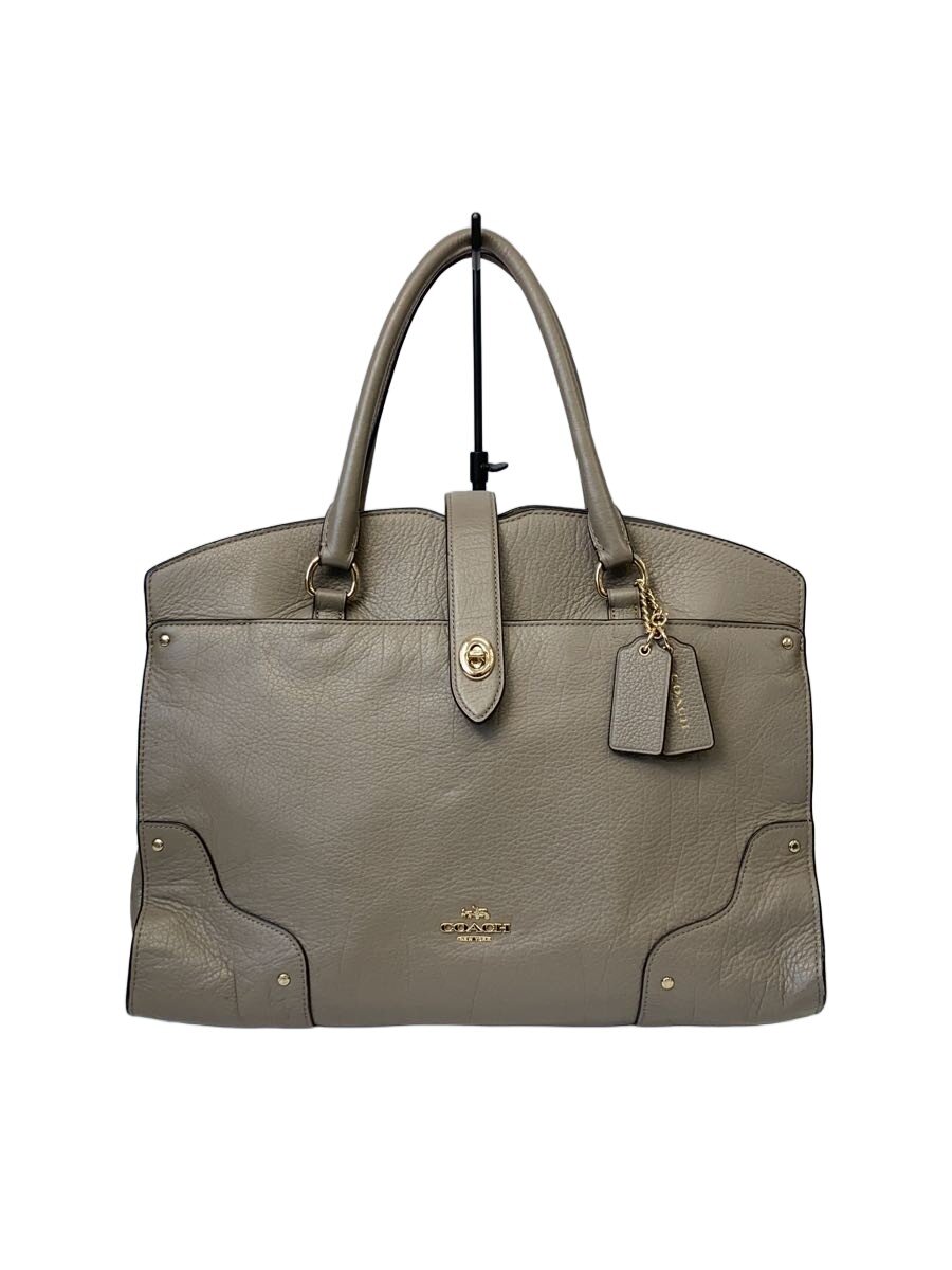 【ブランド】COACH 【ブランドカナ】コーチ 【型番】 【程度】B 【サイズ】 【メインカラー】グレー 【素材・生地】レザー 【キーワード】　　 2026/03/18 セカンドストリート藤沢川名店【4975】【中古】COACH◆ハンドバッグ/レザー/GRY ブランド COACH 型番 カラー グレー 柄 無地 素材・生地 レザー>色・素材について サイズ >サイズ表示について 実寸（cm） 【バッグ】 マチ：15 / 高さ：28.5 / 幅：34 / 持ち手：44 【その他】 その他サイズ：/ 商品は　セカンドストリート藤沢川名店の店頭にて販売しております。商品に関するお問合わせは、お電話(TEL:0466-20-4852)にて、問合わせ番号：2336072997145をお伝えください。 配送方法やお支払い方法に関するお問い合わせは、サポートセンターまでご連絡をお願いします。 ※お電話の対応は営業時間内のみとなります。お問い合わせフォームでお問い合わせの際はご注文番号をご記入下さい