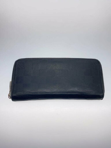 【中古】LOUIS VUITTON◆ジッピー・ウォレット・ヴェルティカル_ダミエ・アンフィニ_BLK/レザー/BLK/総柄/メンズ【服飾雑貨他】 【中古】LOUIS VUITTON◆ジッピー・ウォレット・ヴェルティカル_ダミエ・アンフィニ_BLK/レザー/BLK/総柄/メンズ【服飾雑貨他】