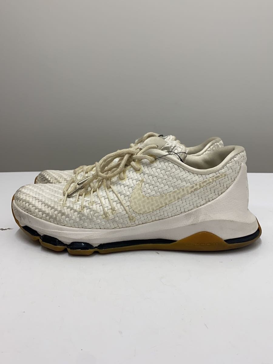 NIKE◆KD 8 EXT/ケビンデュラント/ホワイト/806393-100/27cm/WHT