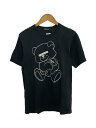 【中古】UNDERCOVER◆ベアTシャツ/M/コットン/BLK//【レディースウェア】