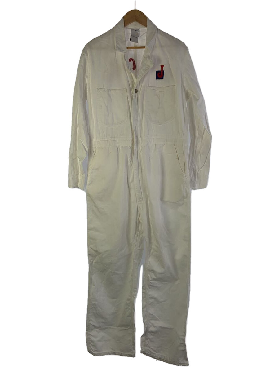 【中古】Lee◆オールインワン/42/コットン/ホワイト//【メンズウェア】