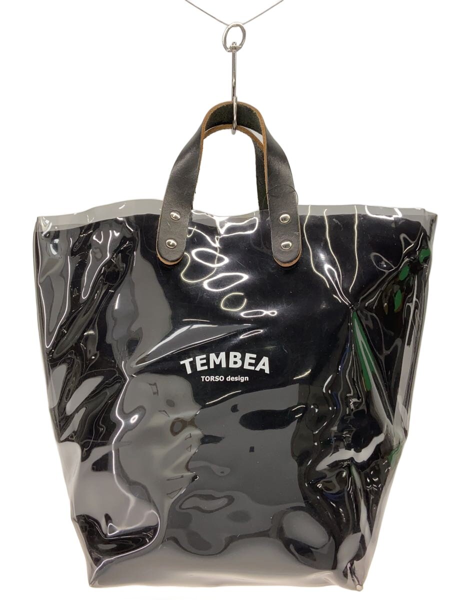 【中古】TEMBEA◆トートバッグ/--/BLK【バッグ】