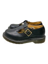 【中古】Dr.Martens◆サンダル/UK4/BLK【シューズ】(4)