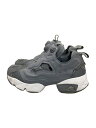 【中古】Reebok◆INSTAPUMP FURY/23cm/GRY【シューズ】