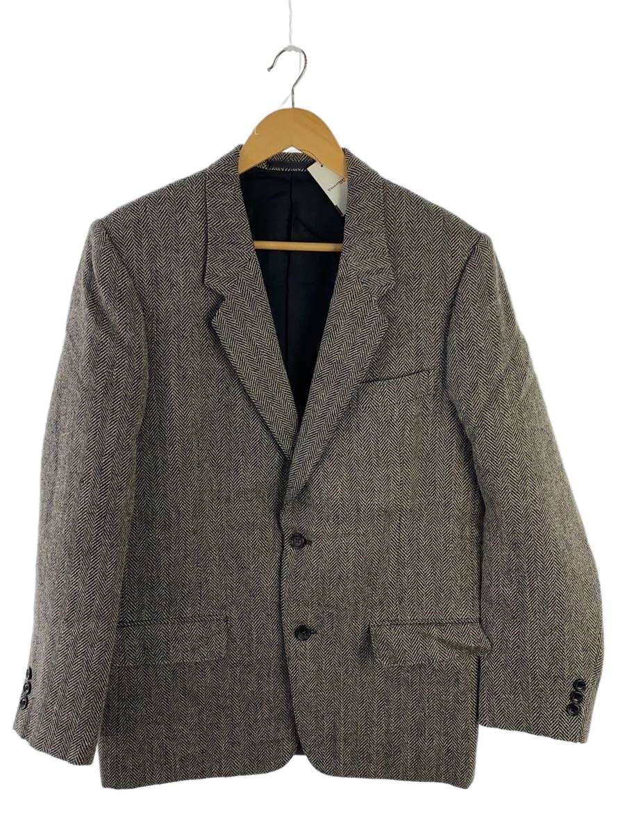 【中古】Y’s for men◆テーラードジャケット/M/ウール/ヘリンボーン//【メンズウェア】