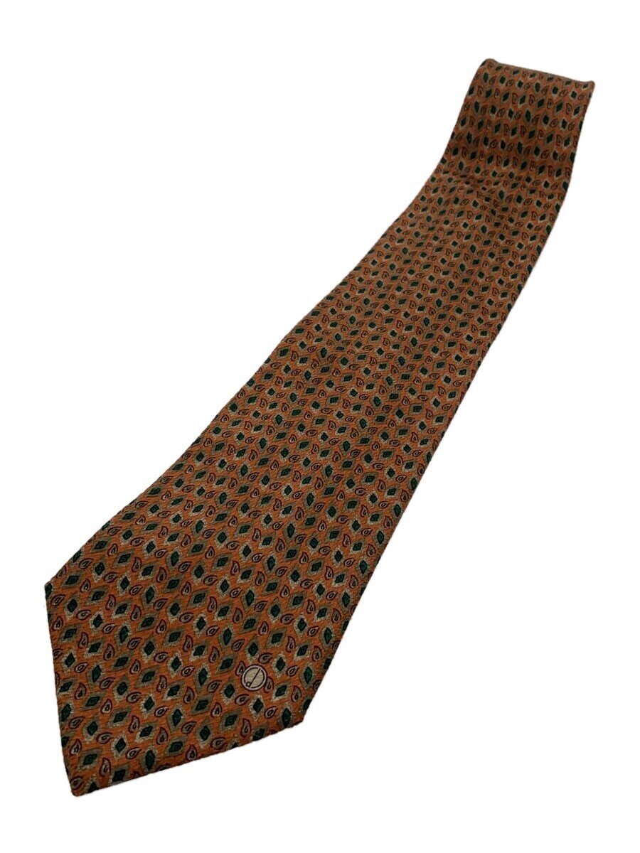 【中古】dunhill◆ネクタイ/シルク/ORN