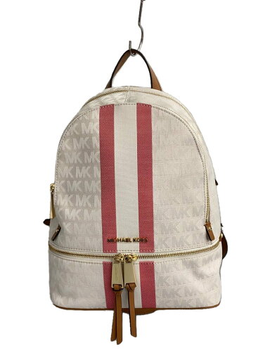【中古】MICHAEL KORS◆リュック/--/PNK/総柄【バッグ】 【中古】MICHAEL KORS◆リュック/--/PNK/総柄【バッグ】