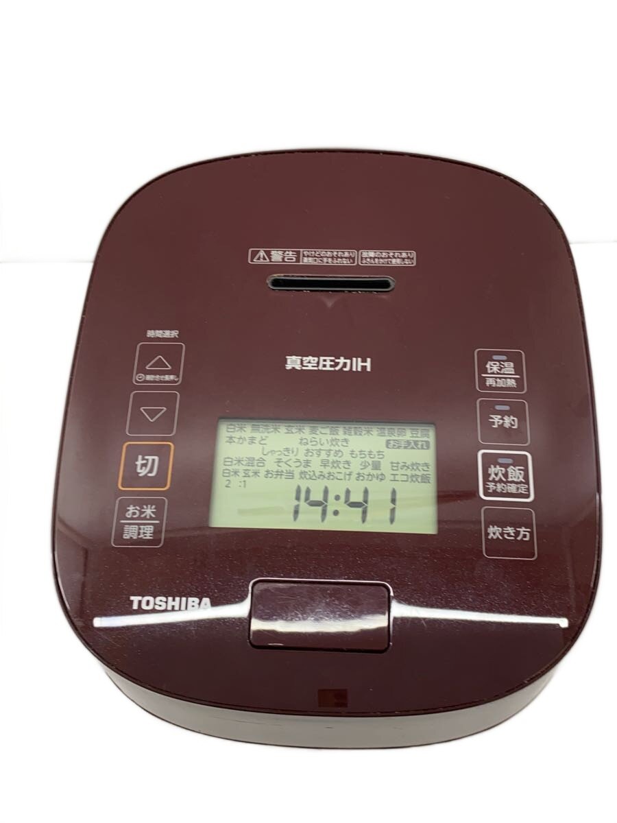 TOSHIBA RC-10E7VS 炊飯器 真空圧力IH ヨドバシ.com - 東芝 TOSHIBA IH炊飯器 真空圧力 RC-10VS-SS 通販