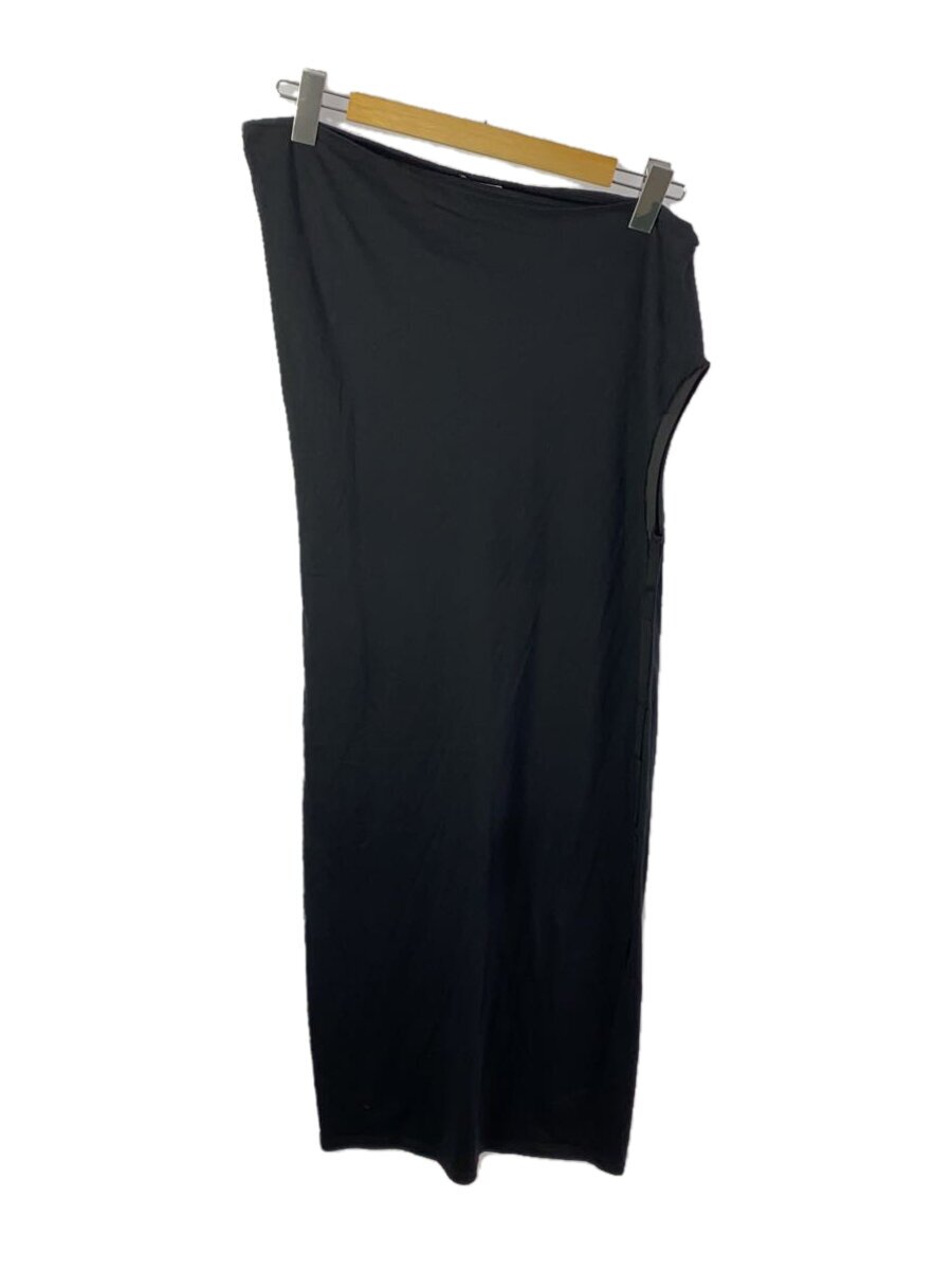 【中古】LANVIN◆ノースリーブワンピース/XS/シルク/BLK//【レディースウェア】
