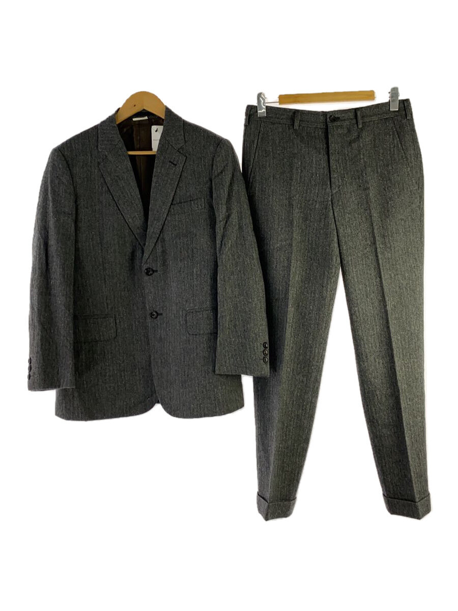 【中古】COMME des GARCONS HOMME PLUS◆スーツ/S/ウール/GRY/無地【メンズウェア】