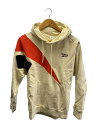 【中古】Reebok◆パーカー/クラシックス PVT EMB フーデッド【メンズウェア】