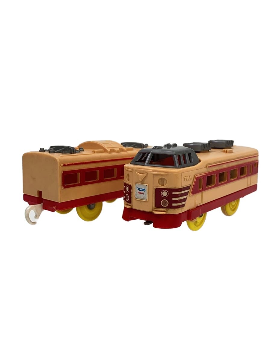【中古】TOMY◆プラレール/L特急 先頭・中間車/日本製 前スイッチ EC箱後期/プラギアボックス【ホビー】
