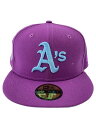 【中古】NEW ERA◆アスレチックス/ワールドシリーズ/キャップ/7 1/2/メンズ【服飾雑貨他】