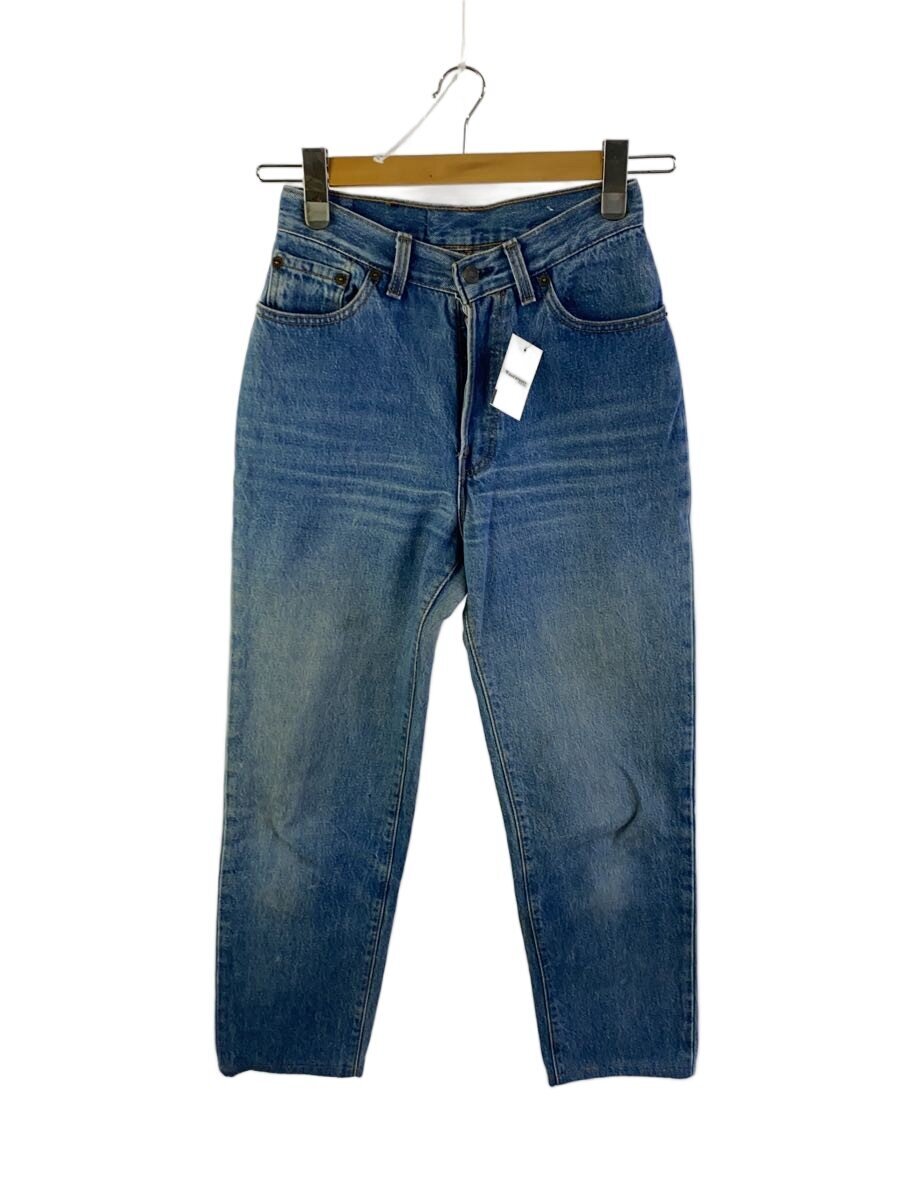 【中古】Levi’s◆usa製/ボトム/--/コットン/BLU/無地/17501-0122【レディースウェア】