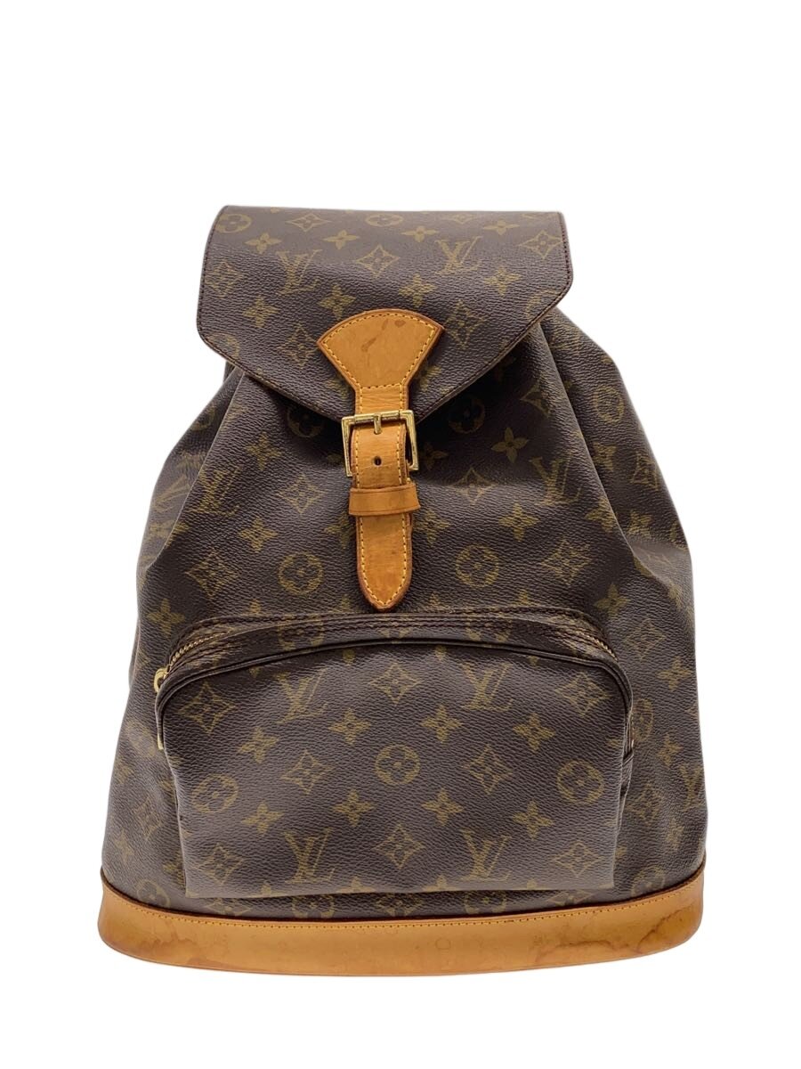 【ブランド】LOUIS VUITTON 【ブランドカナ】ルイヴィトン 【型番】M51135 【程度】C 【サイズ】 【メインカラー】ブラウン 【素材・生地】PVC（ビニール） 【キーワード】　　 2025/12/12 セカンドストリートアクロスプラザ笠間店【4746】【中古】LOUIS VUITTON◆モンスリ_モノグラム・キャンバス/PVC/BRW【バッグ】 ブランド LOUIS VUITTON 型番 M51135 カラー ブラウン 柄 素材・生地 PVC（ビニール）>色・素材について サイズ >サイズ表示について 実寸（cm） 【リュックサック】 マチ：13 / 高さ：36.5 / 幅：18-30.5 / 持ち手：/ 【その他】 その他サイズ：/ 商品は　セカンドストリートアクロスプラザ笠間店の店頭にて販売しております。商品に関するお問合わせは、お電話(TEL:029-686-9001)にて、問合わせ番号：2347460897329をお伝えください。 配送方法やお支払い方法に関するお問い合わせは、サポートセンターまでご連絡をお願いします。 ※お電話の対応は営業時間内のみとなります。お問い合わせフォームでお問い合わせの際はご注文番号をご記入下さい